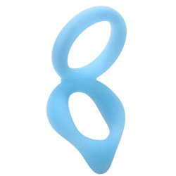 RockSolid by Doc Johnson Ballstretcher The Dual Enhancer 32 mm Phosphorescent